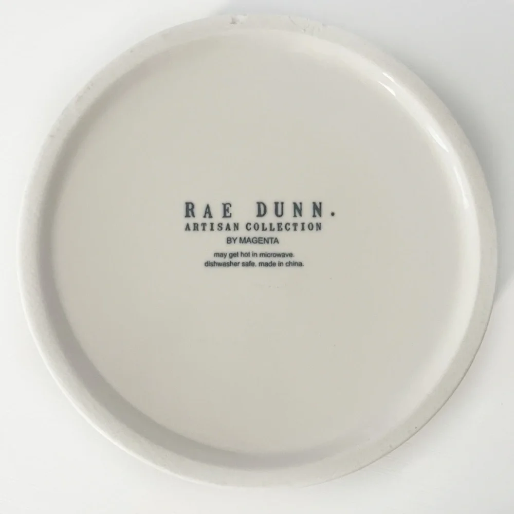 Rae Dunn Feast Pet Food Dish